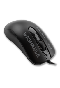 IP68 black washable computer mouse for medical and industrial use - C Mouse black by Man & Machine