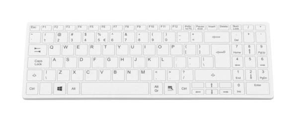 Man & Machine Its Cool Flat printed keyboard drape with US International layout