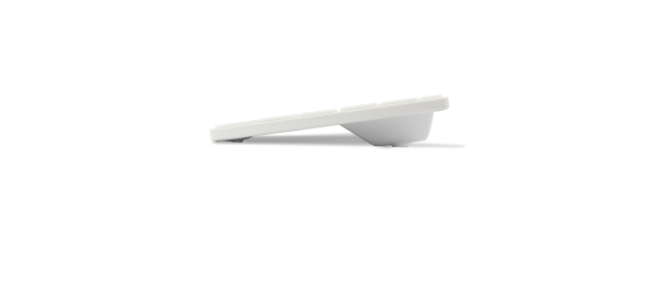 Ergonomic Its Cool keyboard – gently angled for improved typing comfort