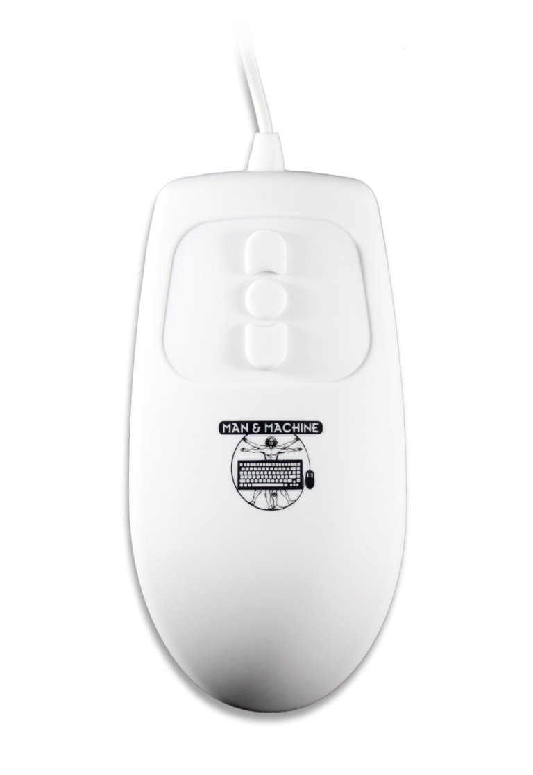 A Man & Machine Mighty Mouse is seen from the top