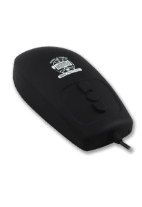 Rugged industrial computer mouse with oil resistance and full IP68 protection – Mighty O'Mouse by Man & Machine